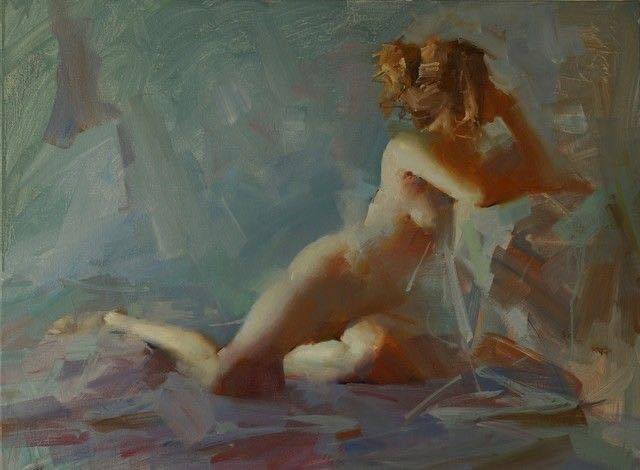 painting of naked woman
